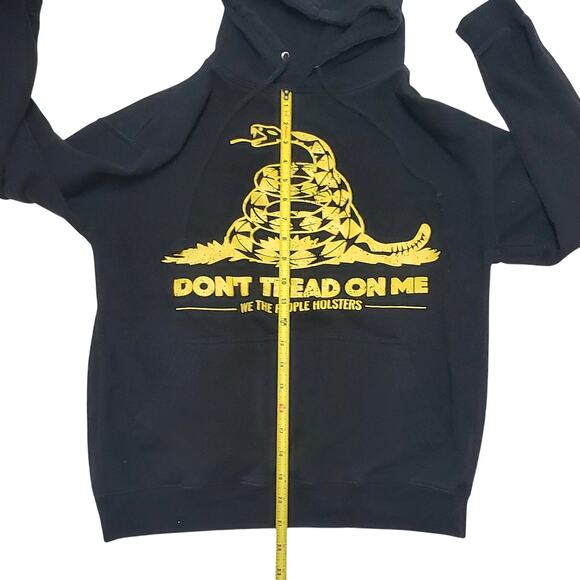 We The People Don't Tread on Me Hoodie Sz M USA Patriotic - Picture 4 of 10